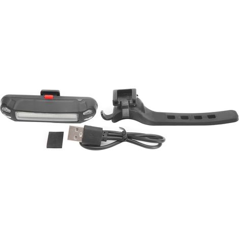 Feu arrière vélo GUB rechargeable USB LED 3 couleurs sécurité cycliste signalisation (1/5)