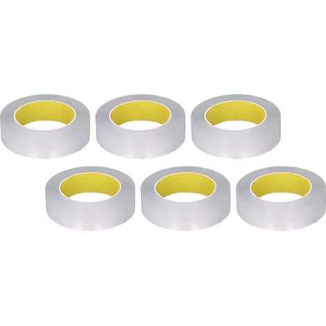 10 rouleaux ruban adhésif double face transparent acrylique épaisseur 0.1 mm haute résistance pour montage photo poster (1/5)