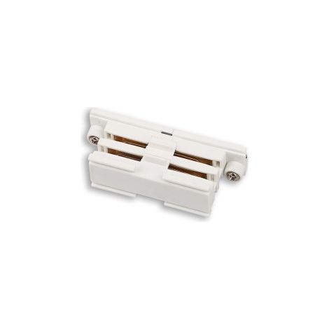 Connecteur droit rail triphasé blanc Maxlight IP20