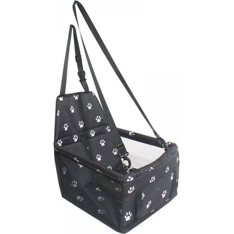 Sac de transport pour chien en tissu Oxford, siège auto respirant et lavable, sac de transport pliable pour animaux de compagnie (1/5)