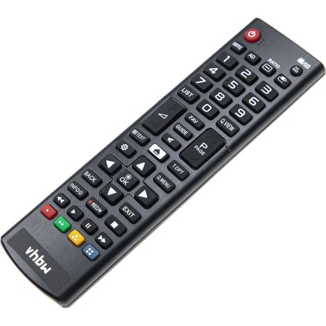 vhbw Mando a distancia compatible con LG MKJ61842701 televisión, TV - Repuesto