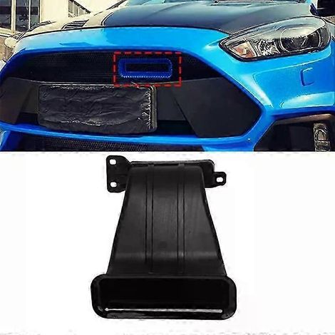 Tuyère d'admission d'air pour Ford Focus RS ST Hatchback 4 portes Berline 5 portes Mk3 Mk3.5 (Modification de voiture 2012-2018) (Noir) (1/5)