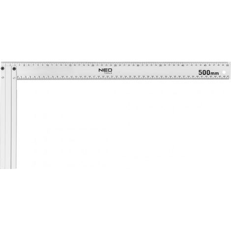 Cornière de construction en aluminium 500 x 235 mm (1/5)