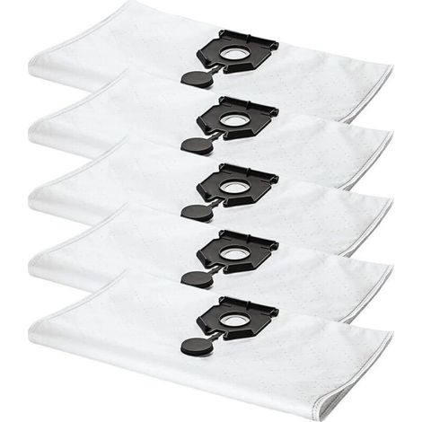 5 Sacs aspirateur pour Kärcher Aspirateur WD6 - WD 6 P Premium alternative à l'original 2.863-006.0, 28630060 de Microsafe (1/4)
