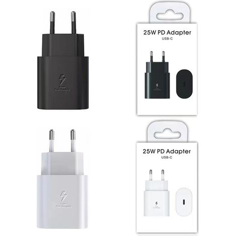 Chargeur mural ultra-rapide Samsung 25W compatible S23[JSR] (1/3)