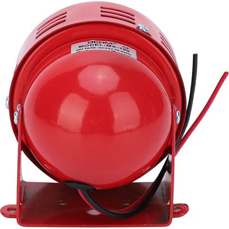 BERM Motoralarm Mini-Sirene Auto-Summer mit hohem Dezibelwert, automatisierter Industriesensor MS‑190 DC24V