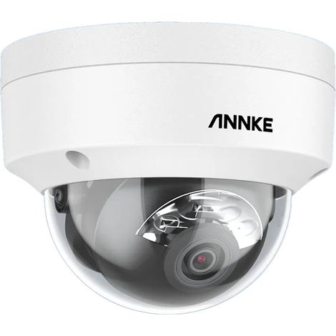 Caméra Réseau, Résolution 8MP, Objectif 4mm, Étanche IP67, Résistant aux Chocs IK08, Compatible PoE (1/5)