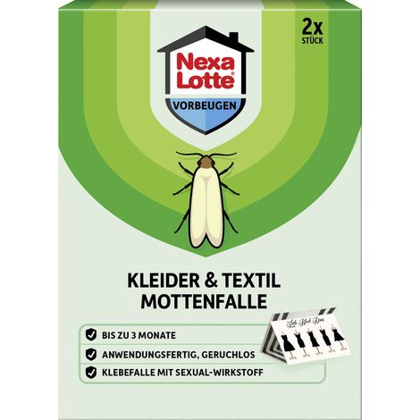Nexa Lotte Kleider & Textilschutz Mottenfalle 2 Stück Falle (1/4)