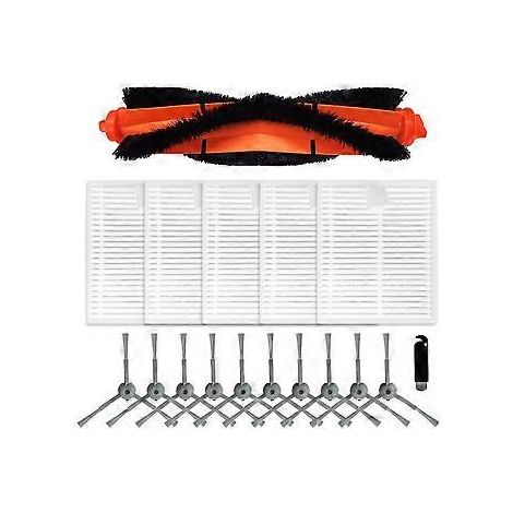 HEPA-Filter-Austauschset für die Hauptseitenbürste des L20 V8 Pro Saugroboters (1/5)