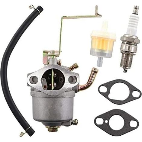 Carburador con filtro de combustible y bujía para generadores ET950 y ET650. Carburador WK-950W para motores de cuatro tiempos GSE 950 y GSE 1200. Repuestos y accesorios. (1/5)