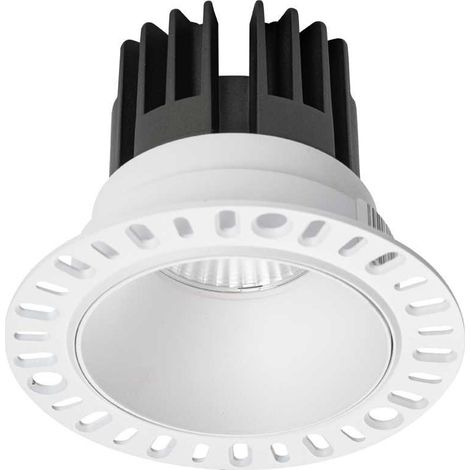 Ideal Lux GAME Downlight encastré rond LED intégré sans garniture blanc 1100Lm 3000K