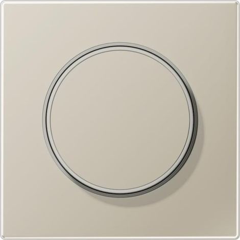 Jung Copertura con manopola a rotazione 1 modulo, serie LS, acciaio inox ES 1740