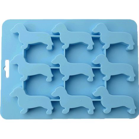 1 stampo per cubetti di ghiaccio a forma di animale, in silicone flessibile, facile da sformare, per bevande fredde (1/5)