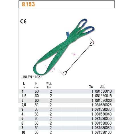 ÉLINGUE BETA 2000KG 1m 8153 (1/2)
