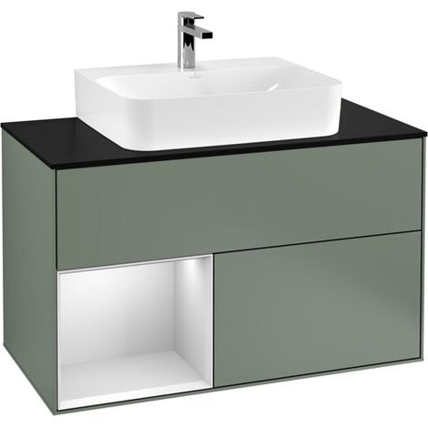 Villeroy & Boch G112MTGM Meuble sous-lavabo Finion G11 (1/2)