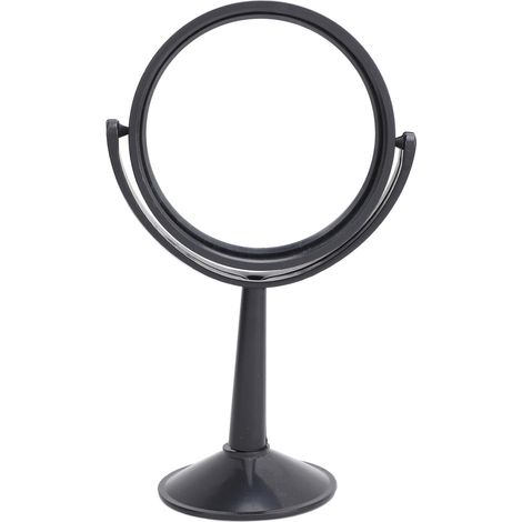 Miroir de bureau convexe de 10 cm (4 pouces) avec base, rotation à 360°, pour la sécurité personnelle et la surveillance de votre espace de travail. (1/5)