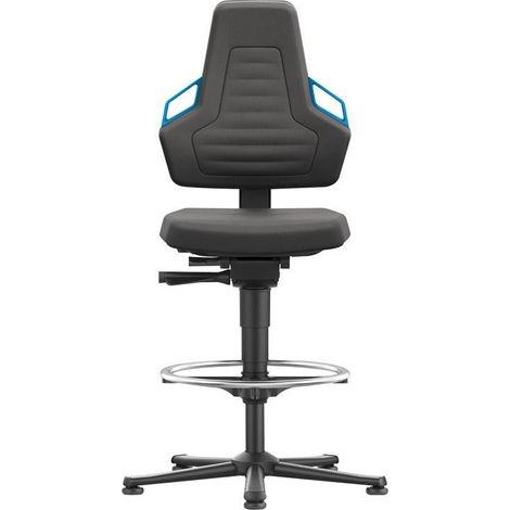 Sillas escritorio 3 Zapatilla Supertec Asa azul (1/5)