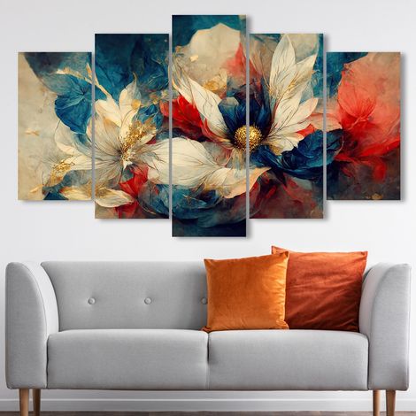 Decorazione murale in MDF Painting Multicolore (1/2)