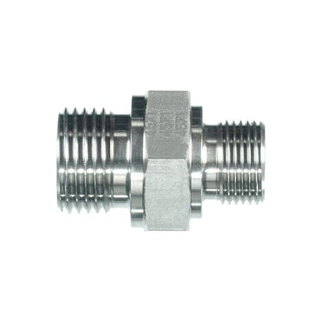 Gerades Anschlussstück M 3/4" BSP SS PH HYDRAULIK DNB12SS
