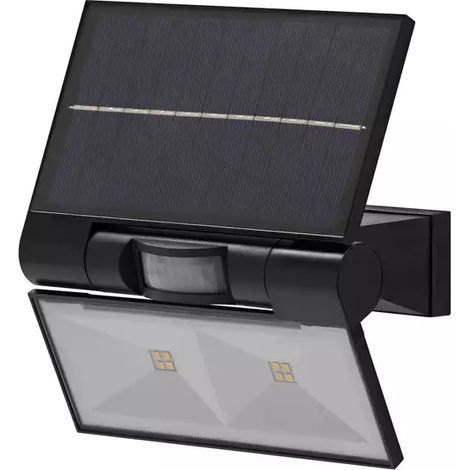 LEDVANCE Apparecchio di illuminazione: per parete, ENDURA STYLE SOLAR DOUBLE / 2,90 W, 3.7 V, ampiezza fascio luminoso: 110, Warm White, 3000 K, materiale del corpo: plastic, IP44 (1/5)