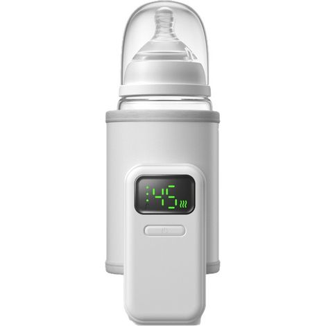 Chauffe Biberon Portable Intelligent - Ecran Digital Sans Fil,Chauff et Maintien au Chaud Rapides, Thermostat Intelligent Chauffe ea (1/5)