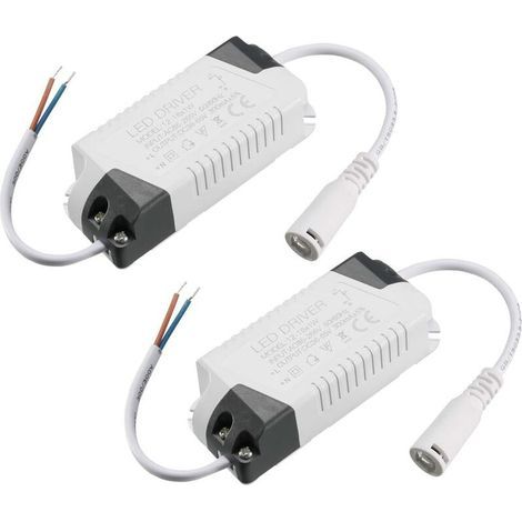 Driver LED 12-18W courant constant 300mA – Transformateur 36-65V DC – Alimentation externe pour plafonnier – Lot de 2 (1/5)