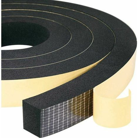 Mousse Bande de Joint 2 Rouleaux 25mm(l) x20mm(H) x4m(L) Joint d’étanchéité Resister aux Intemperies Antichoc Anticollision Protection des Meubles
