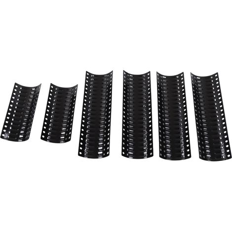 jeux de plaques de cuisson universelles en porcelaine pour gril, écran thermique réglable en acier inoxydable, pièces de rechange pour gril (1/5)