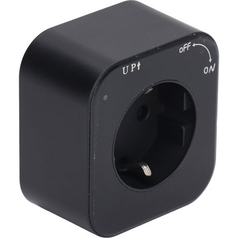 Prise Rail Encastrable Carrée Série JLB 250V, Socle Multiprise Surfacé Norme Européenne et Allemande, Prise Courant Amovible avec Voyant Lumineux (1/5)