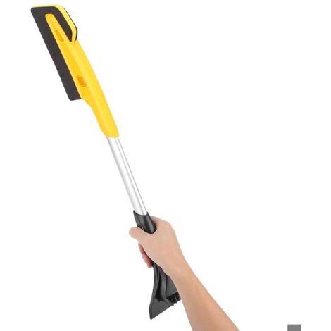 Pelle à glace et balai à neige - Plastique ABS résistant Poignée détachable - Déneigement véhicule (1/5)