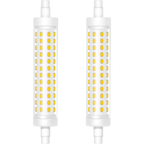 Leuchtmittel R7s LED 118mm 12W, Neutralweiß 4000K R7s LED Lampe 118mm 1500LM Ersatz Für 120W R7S Halogenlampe, Nicht Dimmbar, 360° Abstrahlwinkel, AC 220V-240V, 2 Stück (1/5)