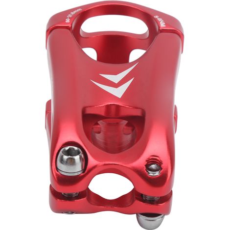 Mountainbike-Lenkervorbau, Aluminiumlegierung, hohl, rot (1/5)