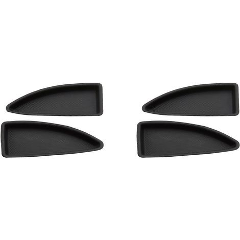 4x 23451124 23451126 pour Chevrolet Malibu 2016 2017 2018 (2 pièces) - Cache-interrupteur de porte arrière - Joint de fente de porte (1/5)