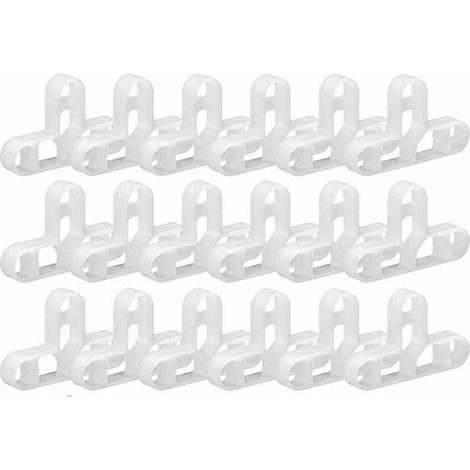Jiajia AI, Lot de 100 croisillons de joints en T pour jardin, terrasse et extérieur (1/5)