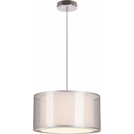 Suspension moderne chromée Ø30 E27 Martina Reality (1/3)