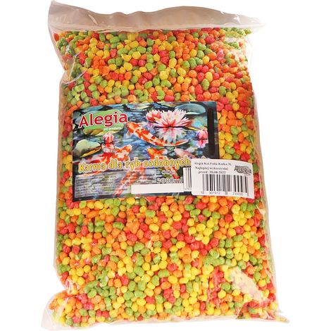 Alegia - mangime in palline per pesci ornamentali 5L