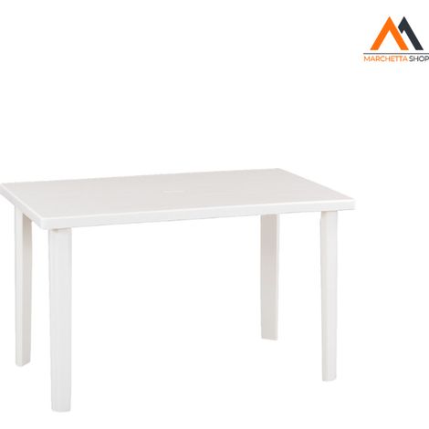 TAVOLO IN POLIPROPILENE 'MARSHALL' bianco