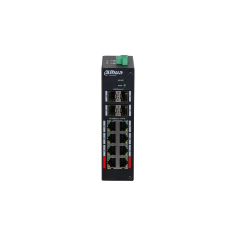 HS4412-8ET-120 - Switch hardened managed 12 porte (8 PoE 120 W) DinR