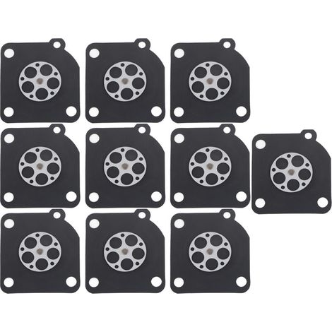 Kit guarnizioni per diaframma carburatore, ricambi per motosega ZAMA 180 S210 MS230 MS250, 10 pezzi/set