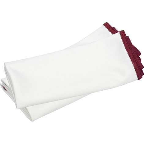 CCYKXA Set of 2 lint-free and streak-free microfiber cleaning cloths for glassware, cars, glasses, phone screens, sunglasses, 40 x 30 cm, red and white (1/5)