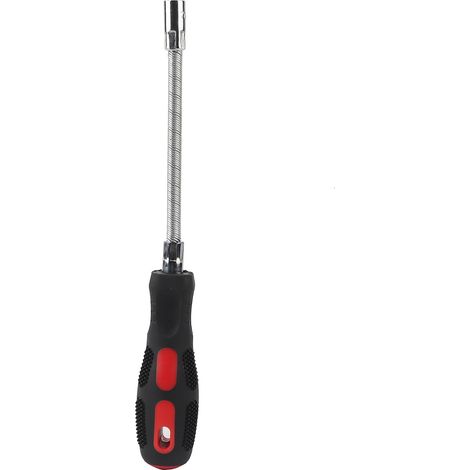 Tournevis Flexible à tige souple élastique, cerceau de 7mm, tournevis à écrou, douille, outil de démontage et de réparation