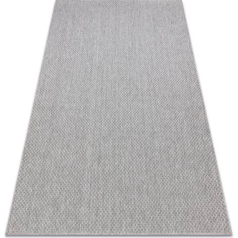 Carpet TIMO 6272 SISAL outdoor light grey grey 200x290 cm