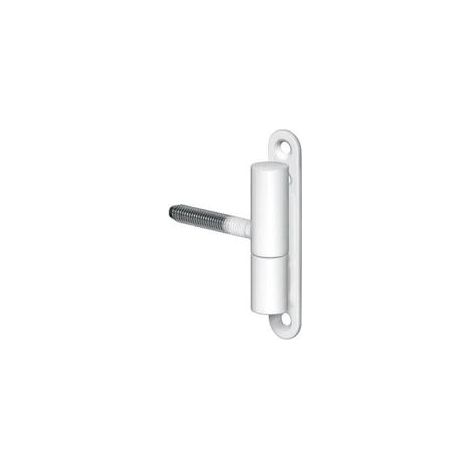 Monin Bisagra de pasador blanca 13 mm acero epoxy