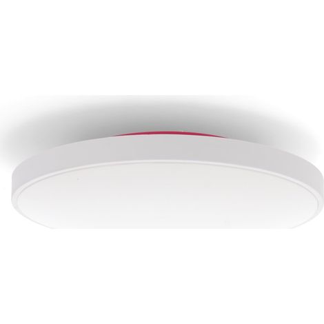 Plafonnier LED 30W, Lampe de plafond pour salle de bain IP44, 3000 lumens, Couleur Lumière Froide (6000K) pour Salle de bain, Cuisine, Balcon, LM8254 (1/4)