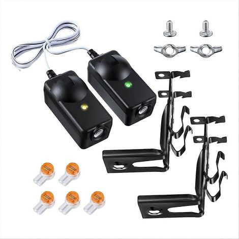 Sicherheitssensor mit Ersatzhalterung für 41A5034, kompatibel mit Tor und Motorisierung, zuverlässiger Detektor, Befestigungsmaterial inklusive, robustes Ersatzteil. (1/5)