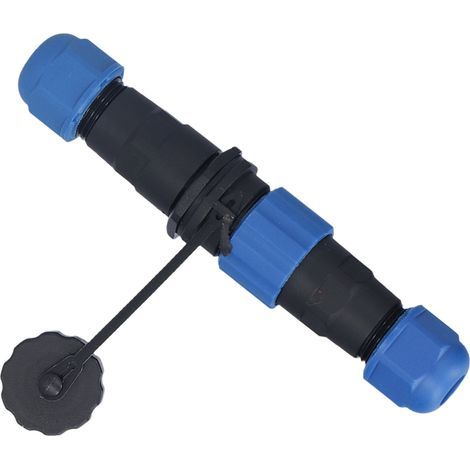 Flugzeugstecker 1 bis 7 Pins, korrosionsbeständiger wasserdichter Stecker, 1-poliger 380V 25A Luftfahrtstecker, robuste elektrische Verbindung für Kabel. (1/5)
