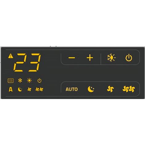 DAIKIN  4-stufiger-Regler mit Raumthermostat Elektron. Smart-Touch-Regler (on board), EKRTCTRL2