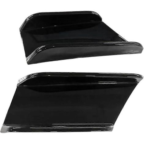 Frontstoßstangen-Seitenspoiler für BMW 4er G22 G23 M Sport (ab 2020), glänzend schwarz (1/5)