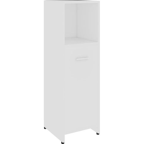 Armoire de salle de bain Blanc 30x30x95 2 (1/5)