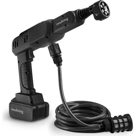 Idropulitrice Pistola a Pressione Ricaricabile Senza Fili 250 Watt + Accessori (1/5)
